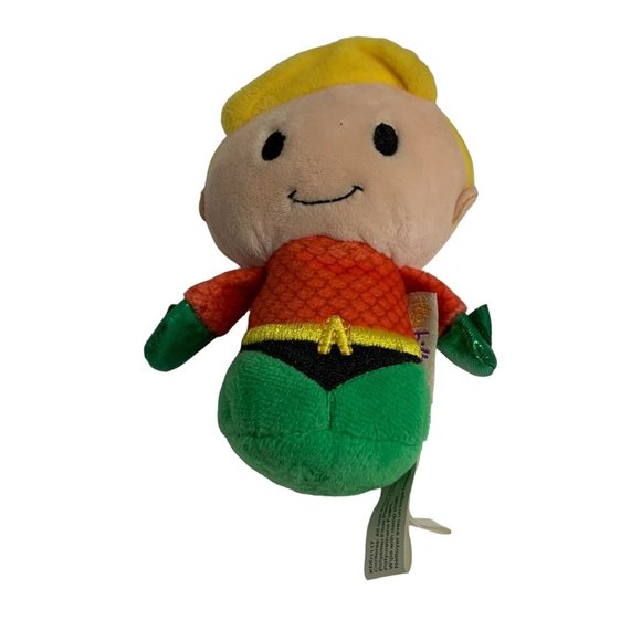 Hallmark Itty Bittys Mini Plush Stuffed Animal Doll Toy 4.5 in Tall Aquaman - Picture 1 of 4